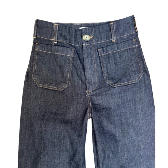 The Colette Crop Wide-Leg Jeans by Maeve sz. 28" EUC - Picture 3 of 5